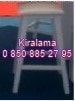 Ahşap bar taburesi Kiralama