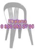 Kolçaksız plastik sandalye Kiralama