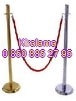 Pirinç Bariyer ( 1.3 metre halatlı ) Kiralama